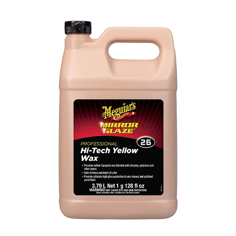 MIRROR GLAZE PROFESSIONAL HI-TECH YELLOW WAX