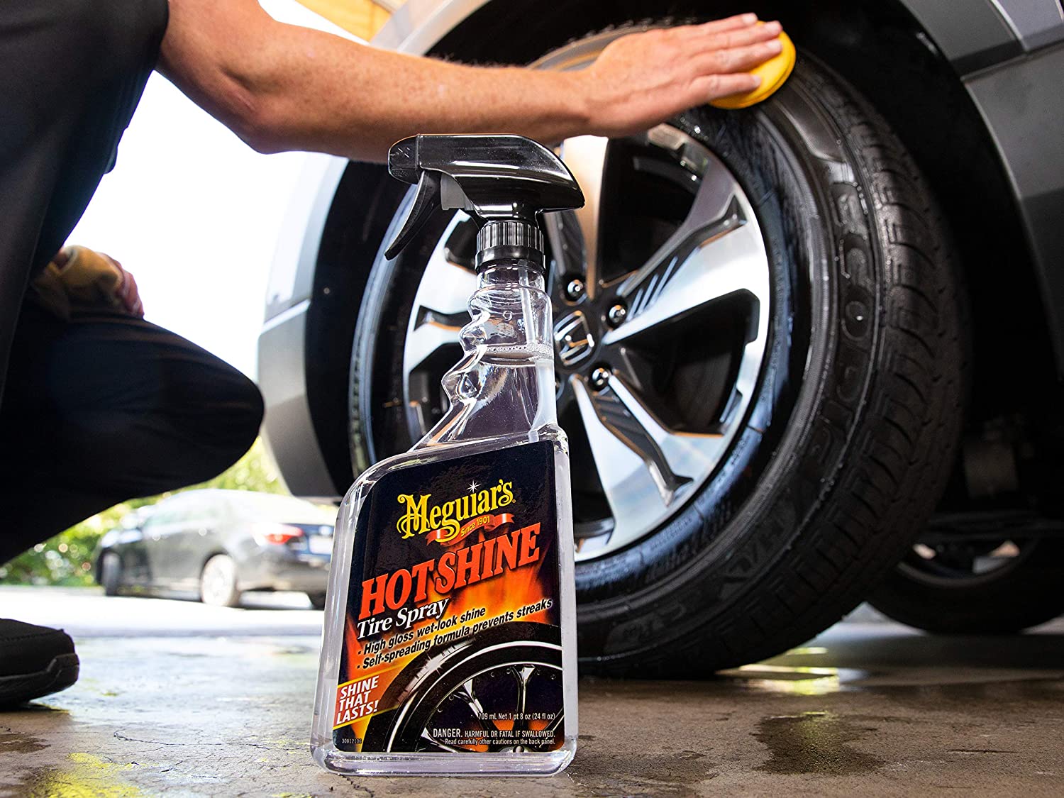 HOT SHINE TYRE DRESSING 710ML