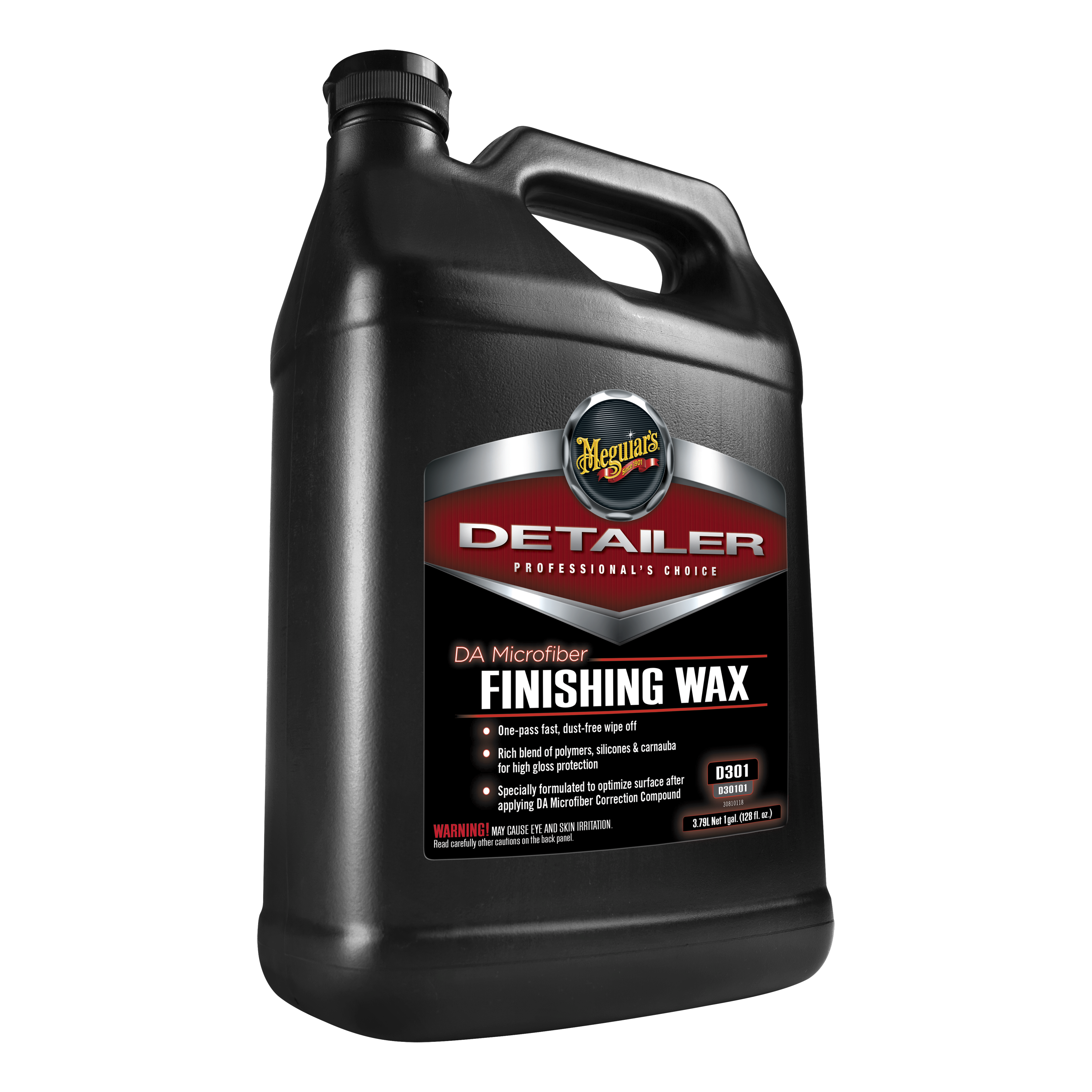 DA MICROFIBRE FINISHING WAX 3,78L