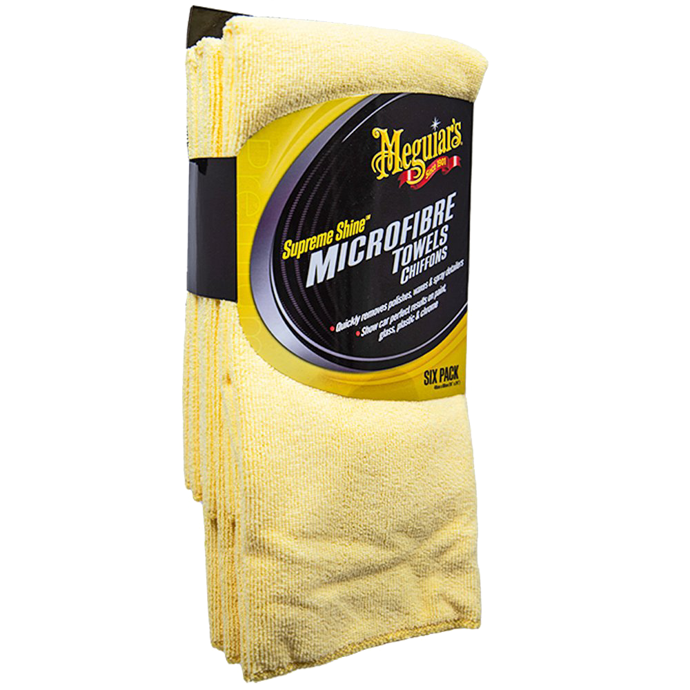 SUPREME SHINE MICROFIBER TOWEL (6 UDS.)